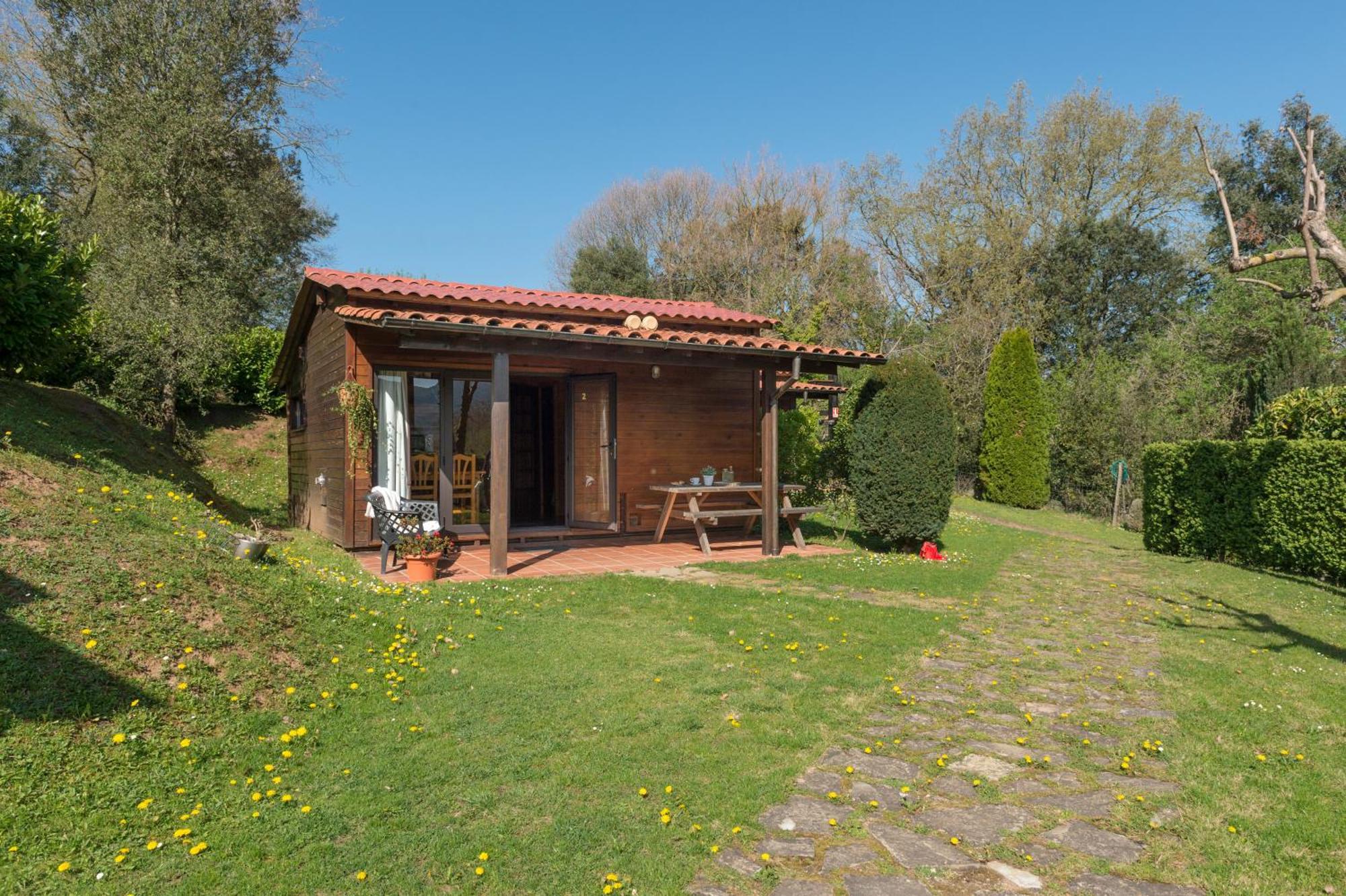 Camping Ecologic Lava Santa Pau Extérieur photo