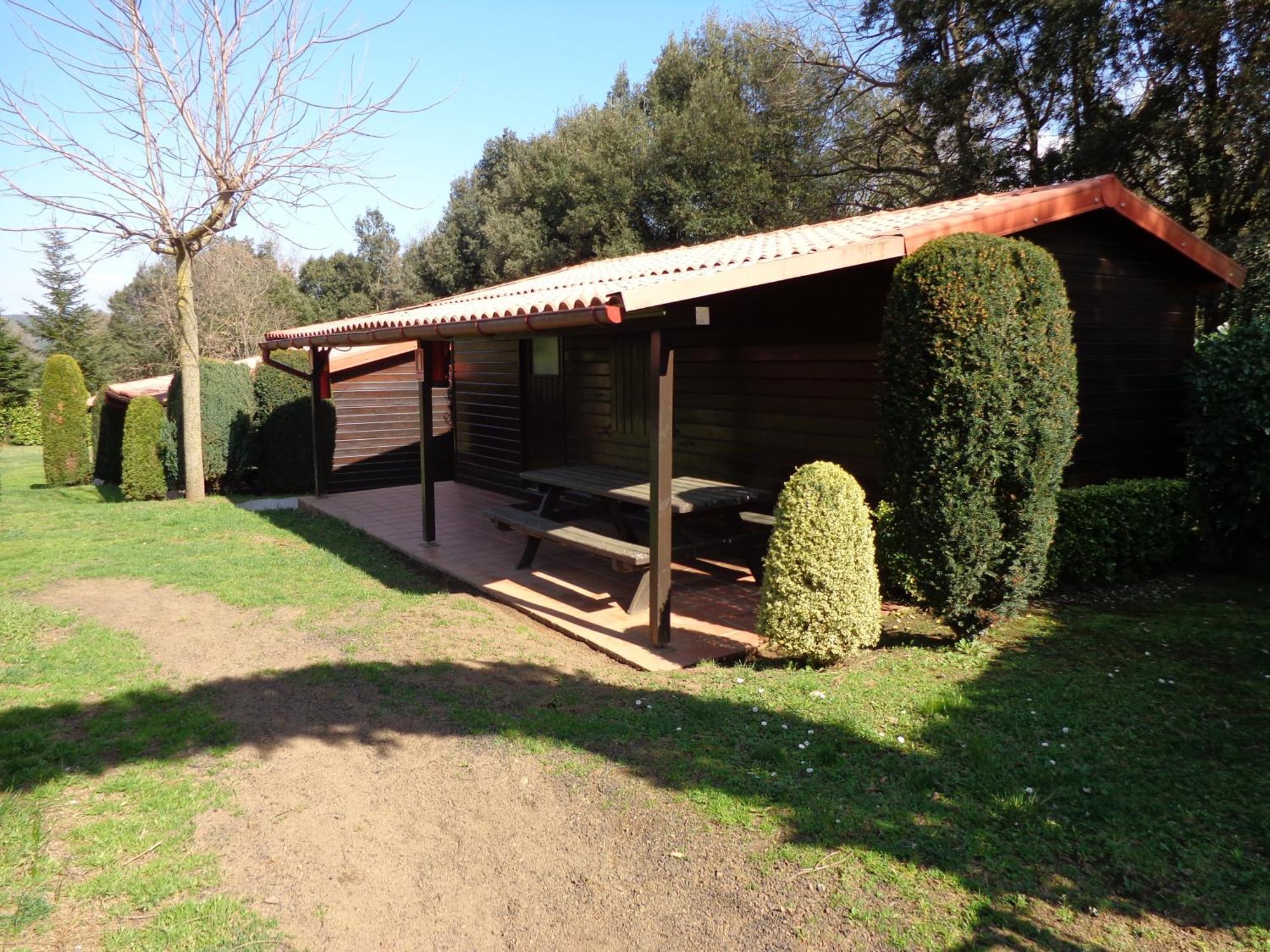 Camping Ecologic Lava Santa Pau Extérieur photo